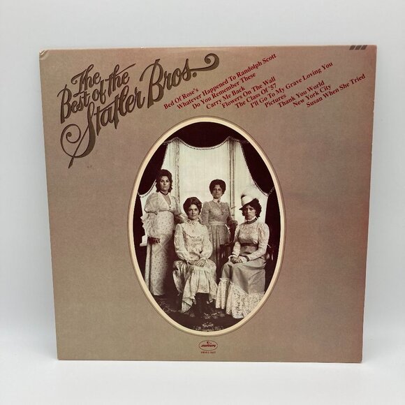 Mercury Other - The Best Of The Statler Bros. Statler Brothers Vintage Vinyl Record LP Rare